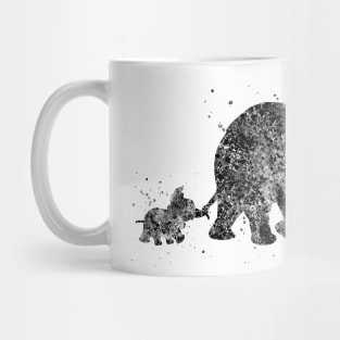 Elephant family Mug